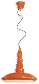 Lustra design retro realizat manual din ceramica VINTAGE