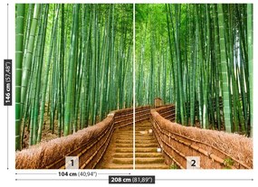 Fototapet Pădure de bambus
