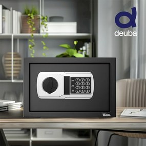 Deuba Seif de securitate Defer - 31x20x20cm negru