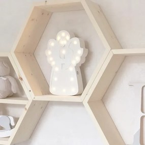 SET 5x etajeră de perete RAF 36x31 cm molid