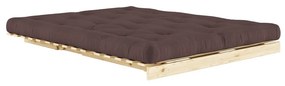 Canapea maro extensibilă 160 cm Roots - Karup Design