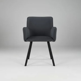 Scaun de sufragerie AMELIA negru