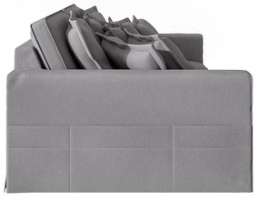 Canapea gri deschis 236 cm Nora – Ropez