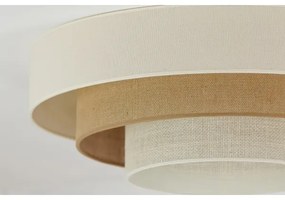 Brilagi-LED Plafonieră DENVER LUNETA LED/12W/230V pr. 60 cm bej/crem