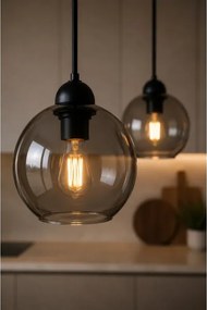 Lustră pe cablu UNO 2xE27/60W/230V neagră