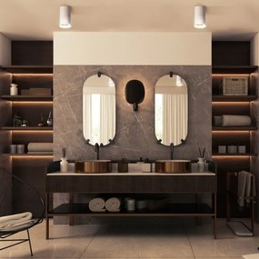 Spot pentru baie TURYN LED RGBW reglabil 1xGU10/6,5W/230V IP44 alb