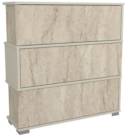 Dulap pentru pantofi Napoleon (Travertin + Nisipiu) . 1102377