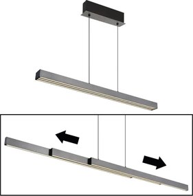 Globo 17016 - Lustra LED dimabilă pe cablu ETHAN LED/39W/230V 2700/4000/6000K gri