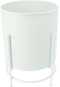 Set de suporturi metalice pentru flori Celano alb,2 buc.