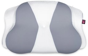 Pernă anatomică CONNECT IT CFH-6032-WH Gemini alb/gri