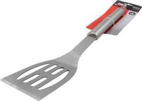 Spatulă grătar inox 43 cm, BBQ, cu fante, mâner ergonomic, rezistentă la temperaturi ridicate