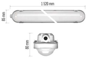 Corp de iluminat LED industrial dimabil MISTY LED/29/37/45/51W/230V 6500K IP66
