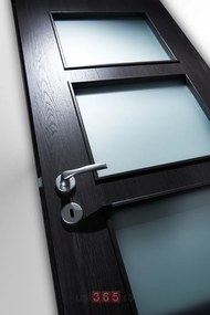 Usa HDF cu toc reglabil din MDF PAL - Colectia QUADRAT 4.1 - Culoare Nuc 160-250 mm, Nuc Clasic, Folie Decor
