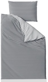 Lenjerie de pat din bumbac Caprivi gri hotelova capsă Dimensiunile lenjeriei: 70x90 cm, 140x200 cm