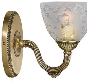 Aplica de perete din alama 1 brate design italian 6252