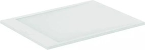 Cadita de dus dreptunghiulara Ideal Standard i.life Ultra Flat S alb pur 120x80 cm