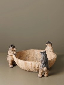 Bol decorativ, din polirasina, Bear