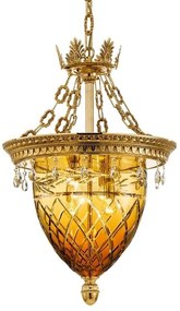 Lustra LUX realizata manual cu cristale Scholer Edgard, 50cm