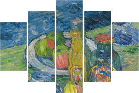 Tablou - Alexej von Jawlensky, Still Life with Bottles and Fruit, reproducere (150x105 cm)