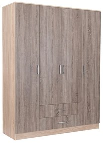 Dulap Miami 160x205 cm stejar York-stejar Sonoma