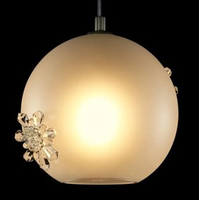 Lustra LUX decorativ fulgi de zapada din cristal SNOWFLAKE 02A-SB