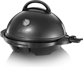 Grătar electric George Foreman 22460-56, 2400 W, 44,5 cm, 15 porții, 5 niveluri de temperatură, strat antiaderent, negru