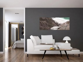 Tablou - Călătorie spre Marea de Smarald (120x50 cm)