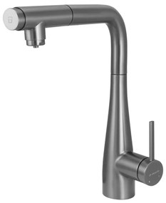 Baterie de chiuvetă cu cap de duș detașabil Deante BRE_D75M ERIDAN titan