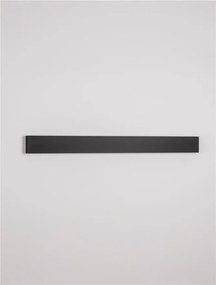 Aplica exterior negru liniara 90cm IP65 LED METRIC