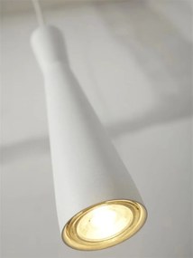 Pendul metal design modern Bordeaux alb