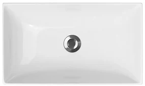 Lavoar dreptunghiular pe blat Cersanit Inverto 60 cm