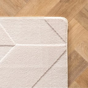 Covor crem lavabil 140x200 cm Pompei 1613 – Ayyildiz Carpets