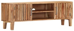 Comoda TV, 130 x 30 x 45 cm, lemn masiv de acacia