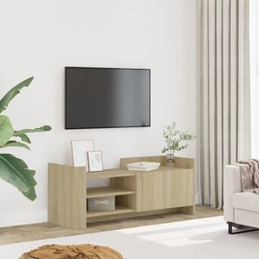 vidaXL Comodă TV, stejar sonoma, 100x35x40 cm, lemn prelucrat