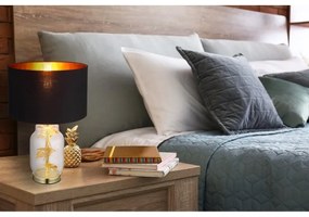 Veioza/Lampa de masa design decorativ GINKO alama/clar