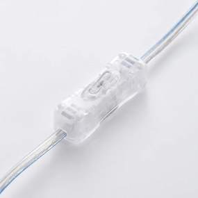 Brilliant - Lampă de masă CLARIE 1xE14/40W/230V crom mat/alb