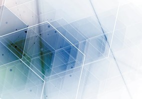 Fototapet - Forme geometrice (147x102 cm)