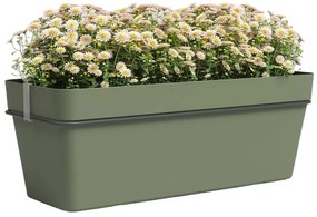 Jardinieră din plastic reciclat de agățat / de perete/cu sistem de auto-irigare 50 cm Capri – Artevasi