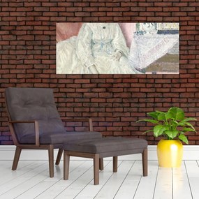 Tablou - Frederick Carl Frieseke, Memories, reproducere (120x50 cm)