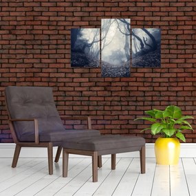 Tablou - Pădurea în ceață (90x60 cm)