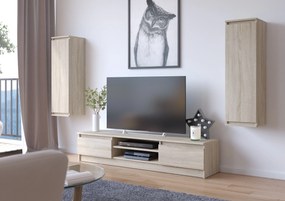 Mobilier camera de zi Megaherzios (stejar sonoma) (fără iluminat). 1117426