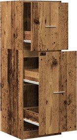 vidaXL Dulap de farmacie, lemn vechi, 40x41x118 cm, lemn prelucrat