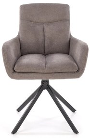 Scaun rotativ K536 stofa gri