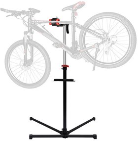 Stand pentru reparatii biciclete cu suport pentru scule cadou