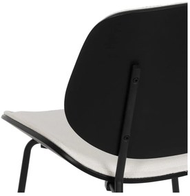 Scaune de dining albe 2 buc. Elio – Ixia