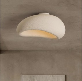 BRILAGI - Lampă de tavan WABI SABI 1xE27/60W/230V Ø 50 cm albă