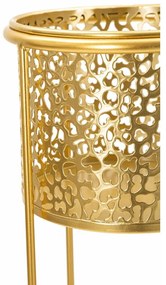 Suporturi pentru flori 2 buc. din metal ø 17 cm (înălțime 46 cm) Nat – Mauro Ferretti