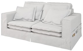 Canapea albă 196 cm Nora – Ropez