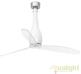 Ventilator cu telecomanda ETERFAN alb lucios/ transparent 32000