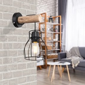 Globo 15326NW - Aplică perete MINA 1xE27/40W/230V